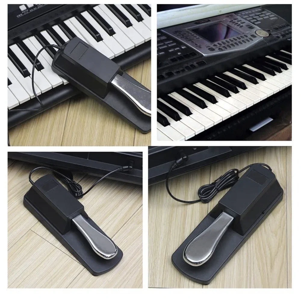 Sustain Pedal Keyboard Piano Pedal Universal Damper Foot Pedal